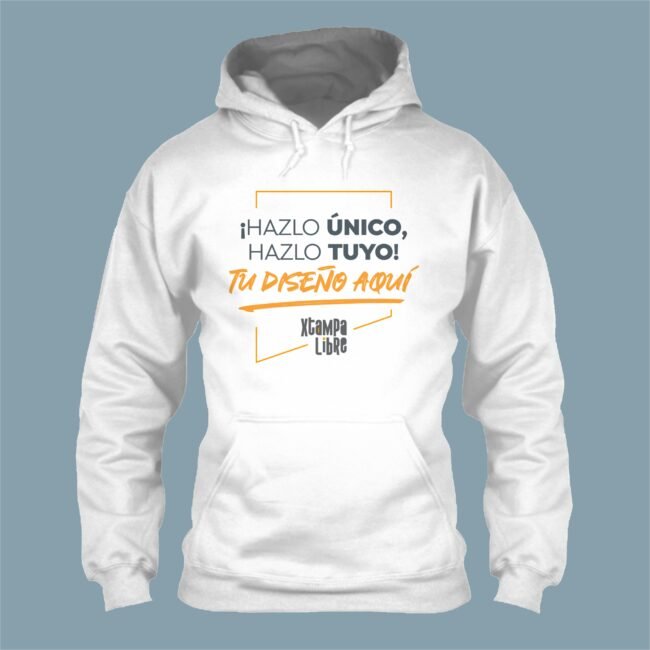 Hoodie Personalizable Unisex con Capucha