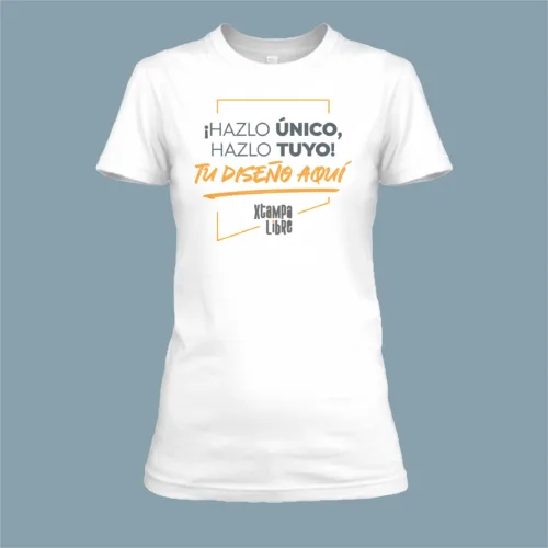 T-Shirt Personalizable Mujer