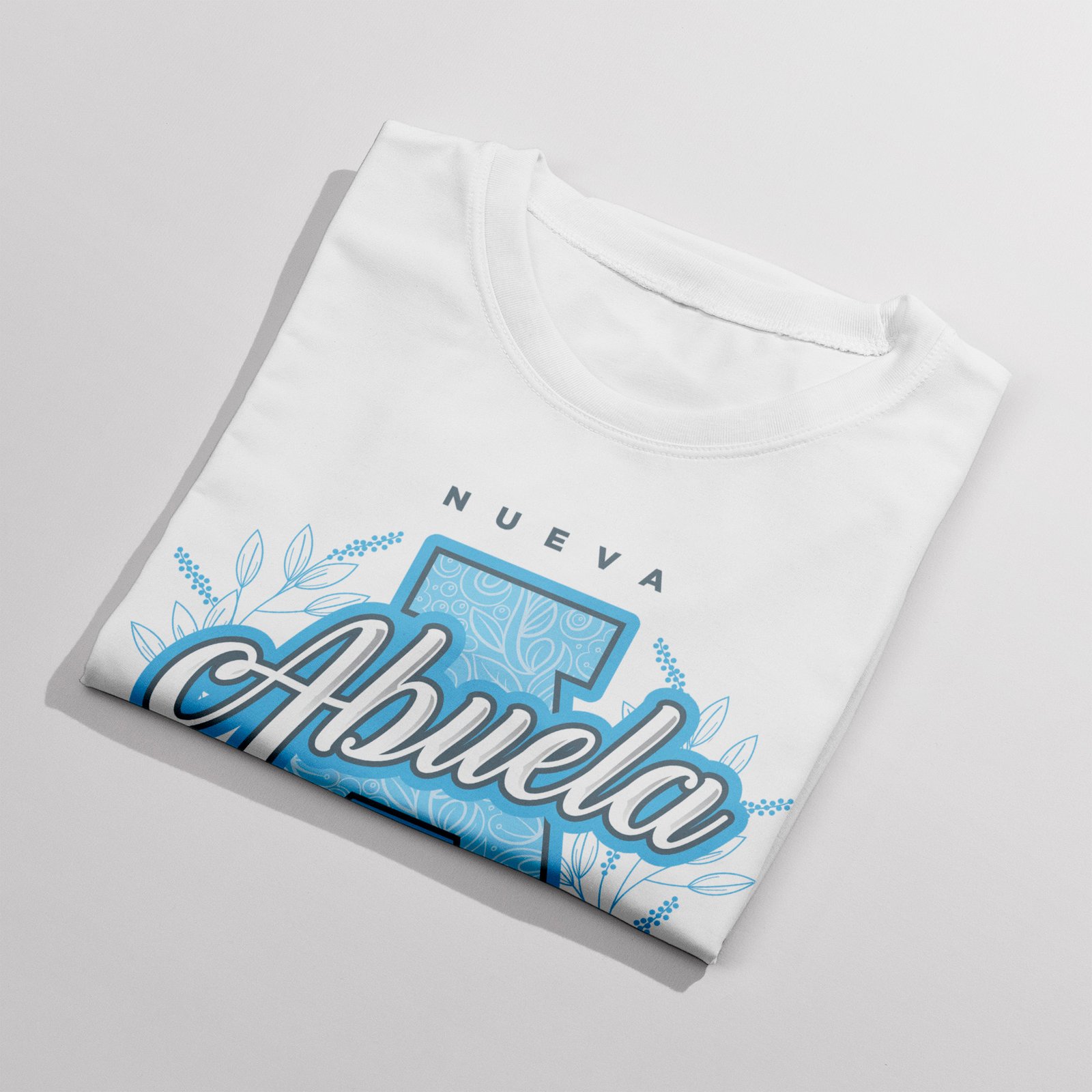 nueva-abuela-azul T-SHIRT_folded