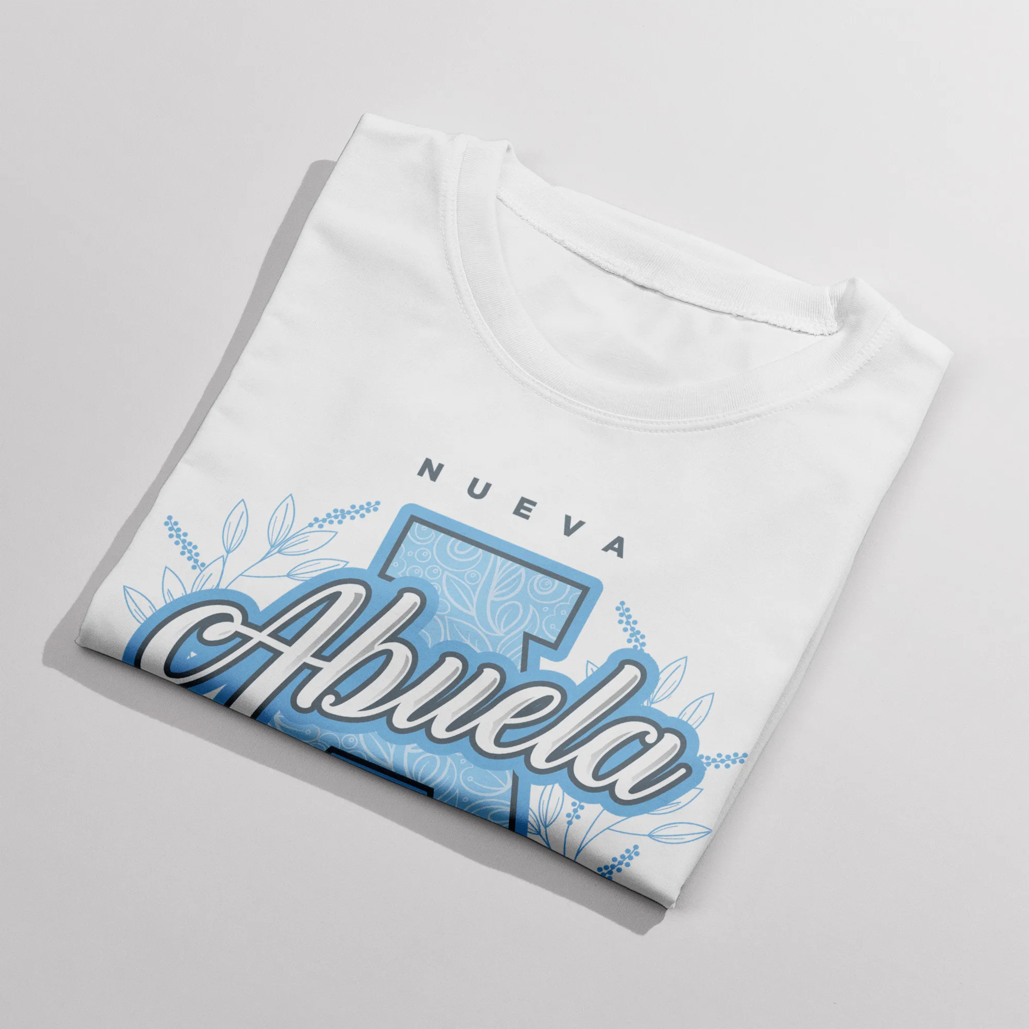 nueva-abuela-azul T-SHIRT_folded