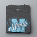nueva-mama-azul T-SHIRT_folded 2