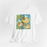 Playera oficial Riesgo de Contagio diseño retro
