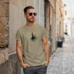 Playera literaria Fiódor Dostoievski estilo clásico realista con frase y firma – Xtampa Libre