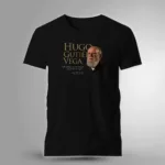 playera literaria Hugo Gutiérrez Vega con frase “Le hablamos al silencio con palabras viejas” | Xtampa Libre.