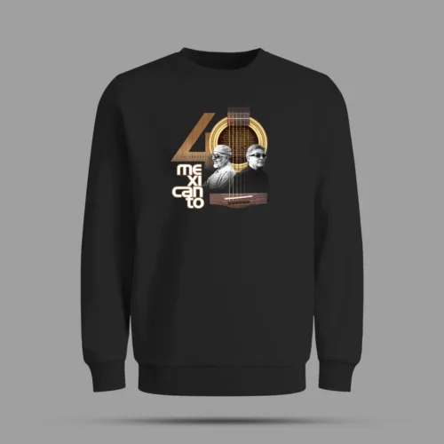 Sudadera Mexicanto 40 Años – Edición Especial con Guitarra | Xtampa Libre