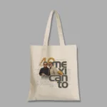 tote bag Mexicanto 40 Años – Guitarras y Canciones | Xtampa Libre – Diseño frontal impreso DTG.