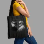 tote bag Mexicanto 40 Años – Foto Dueto Edición Especial | Xtampa Libre – Diseño frontal impreso DTG.