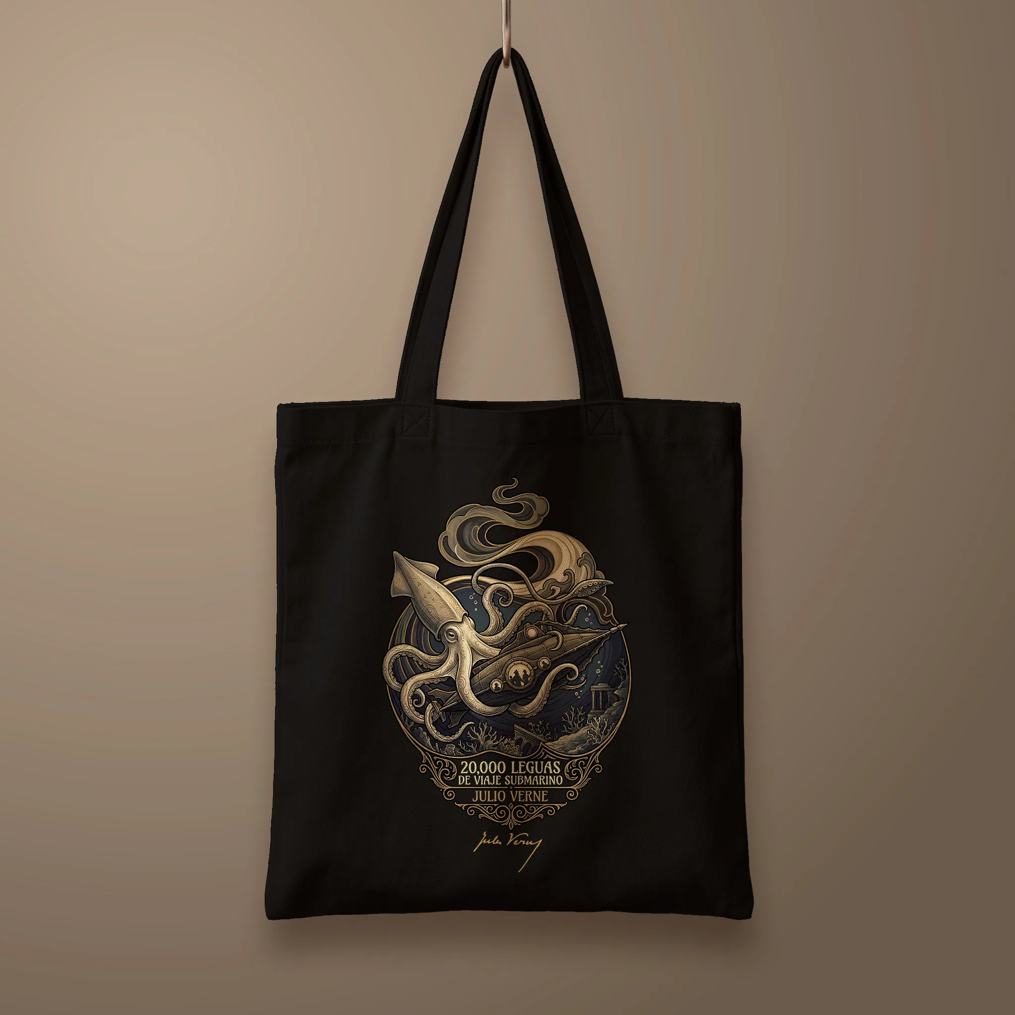 20000-leguas-350x400mm-01 Bolsa Tote_flat_negro