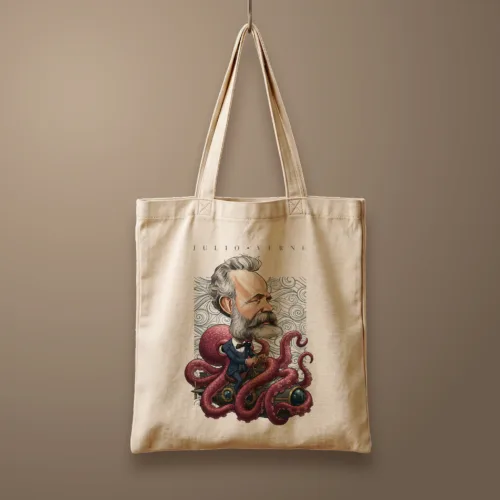 Morral Julio Verne Caricatura Pulpo | LCE