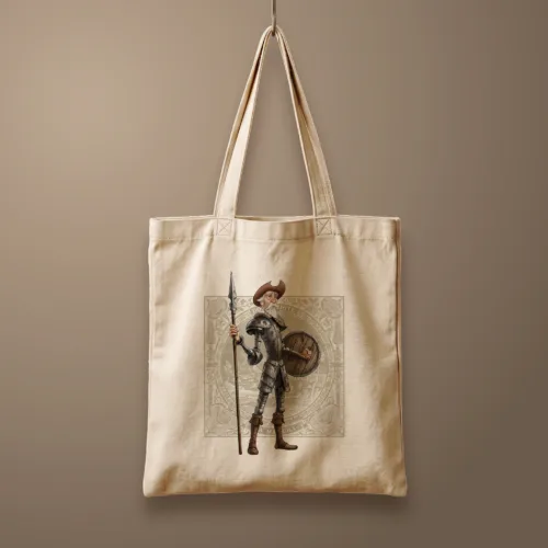 Morral Quijote Caricatura fondo | LCE