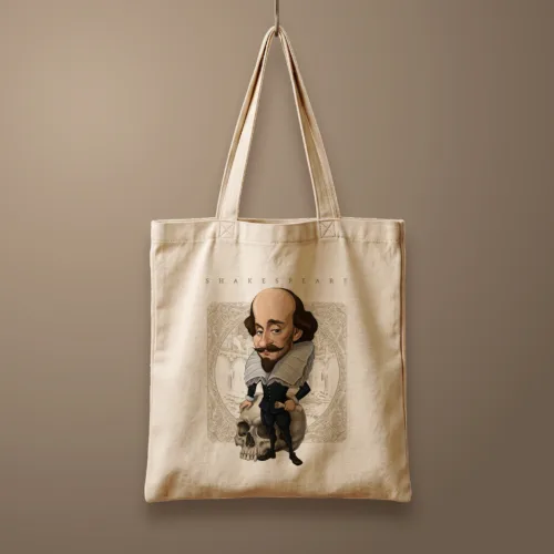 Morral Shakespeare caricatura Cráneo | LCE