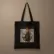 Escritores caricaturas_sherlock holmes_350x400_halftone Bolsa Tote_flat_negro