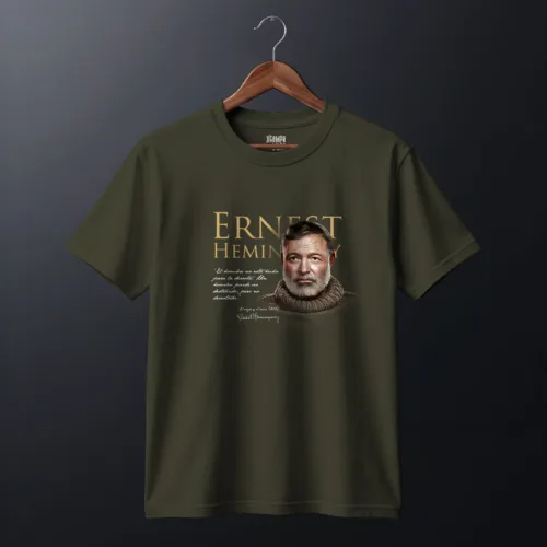 Playera Ernest Hemingway Frase | LCE