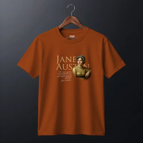 Playera Jane Austen frase y firma | LCE