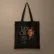 lovecraft_25x40cms_halftone Bolsa Tote_flat_negro