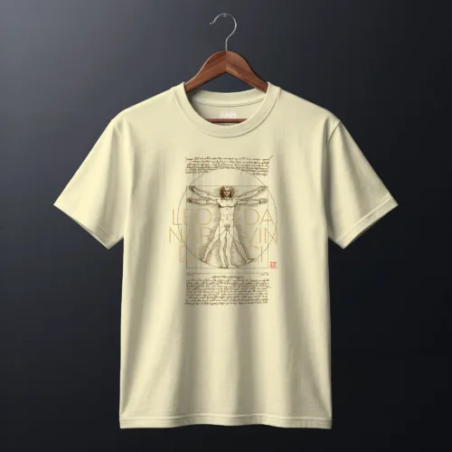 Playera Hombre de Vitruvio DaVinci | FCE
